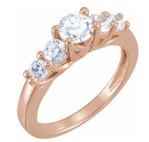 5 stone wedding ring