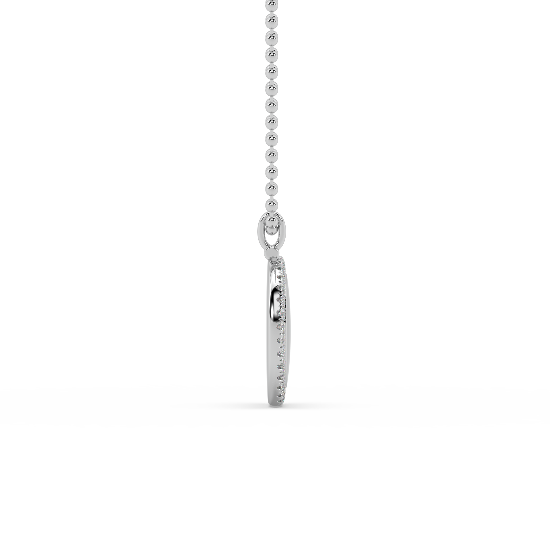 BWG-RV Gold Engravable Disc Pendant