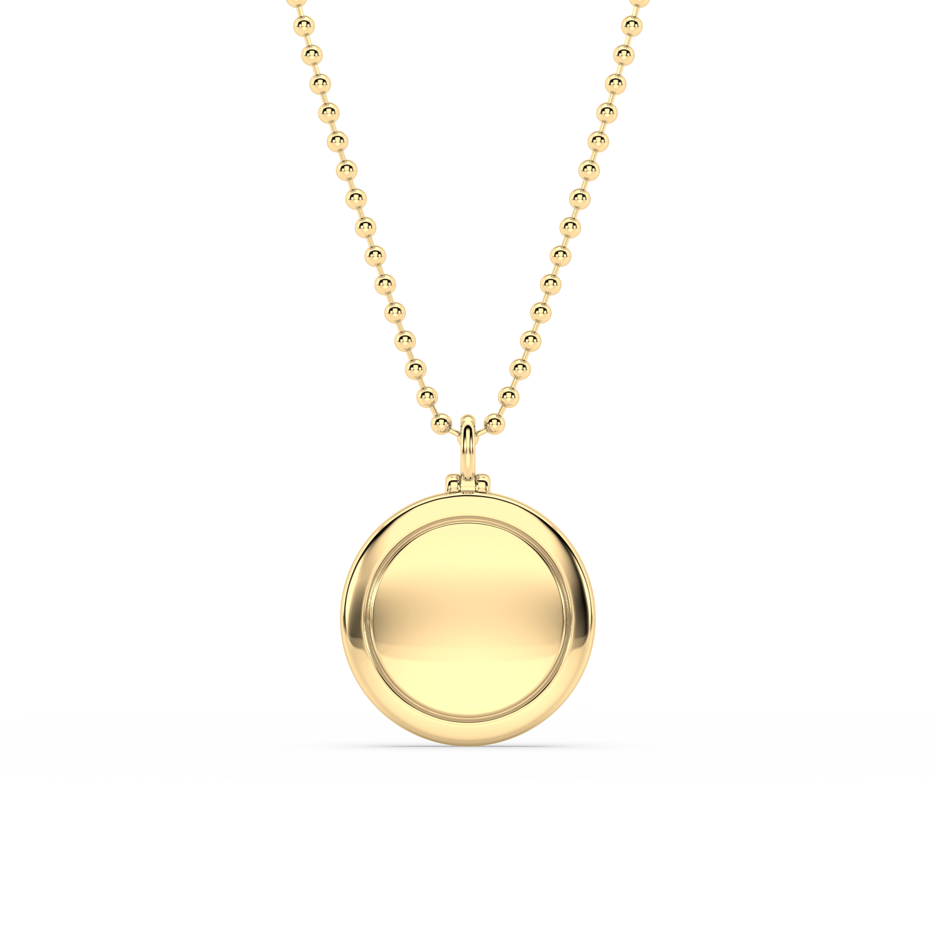 BYG-FV Engravable Disc Pendant in USA