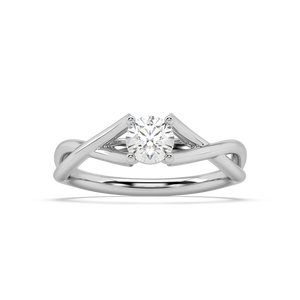 Amèlie Twist Lab Grown Diamond Engagement Ring