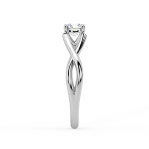 Amèlie Twist Lab Grown Diamond Engagement Ring
