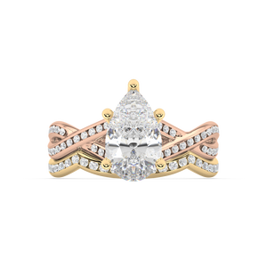 Amèlie Twist Lab Grown Diamond Engagement Ring