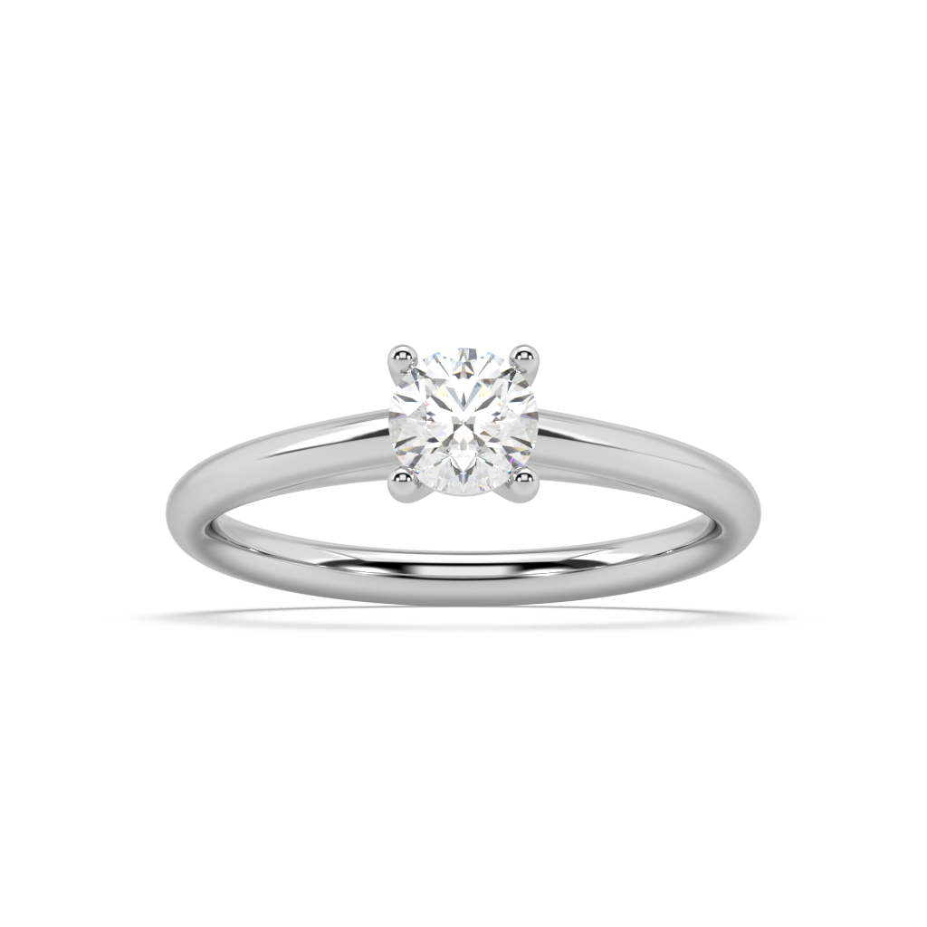 Isabella Cathedral Lab Grown Diamond Engagement Ring