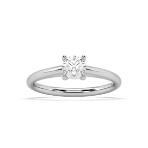 Isabella Cathedral Lab Grown Diamond Engagement Ring