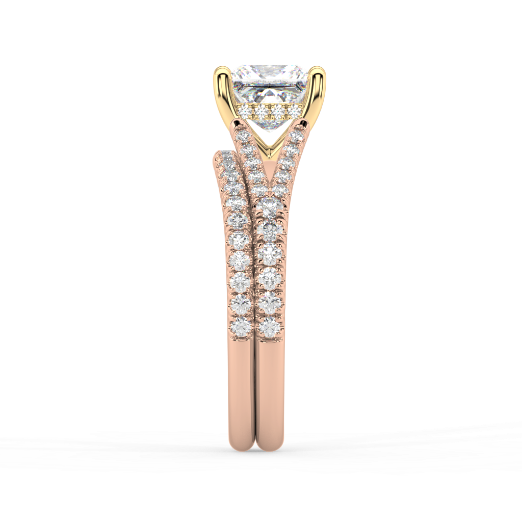 Margot Split Lab Grown Diamond Engagement Ring