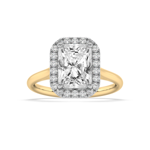 Isabella Cathedral Lab Grown Diamond Engagement Ring