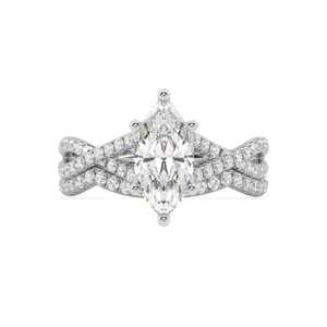 Amèlie Twist Lab Grown Diamond Engagement Ring