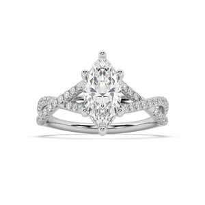 Amèlie Twist Lab Grown Diamond Engagement Ring