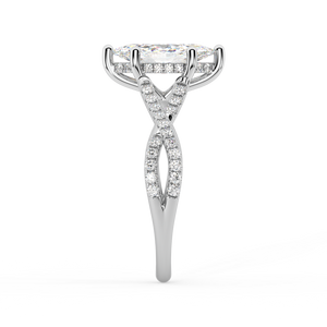 Amèlie Twist Lab Grown Diamond Engagement Ring