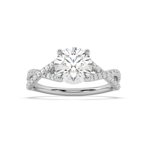 Amèlie Twist Lab Grown Diamond Engagement Ring