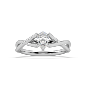 Amèlie Twist Lab Grown Diamond Engagement Ring
