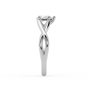 Amèlie Twist Lab Grown Diamond Engagement Ring