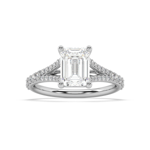 Margot Split lab grown diamond Engagement Ring