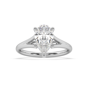 Margot Split natural mined diamond Engagement Ring