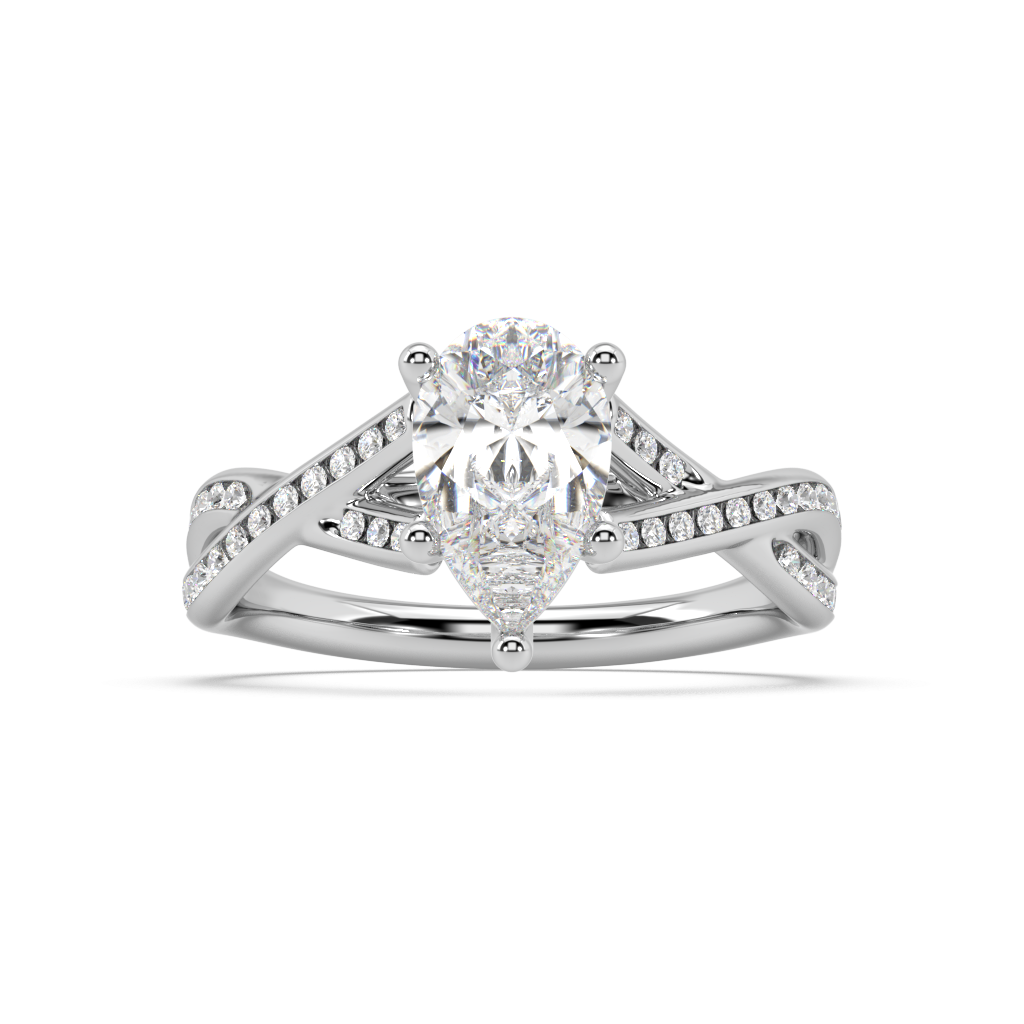 Amèlie Twist lab grown diamond Engagement Ring
