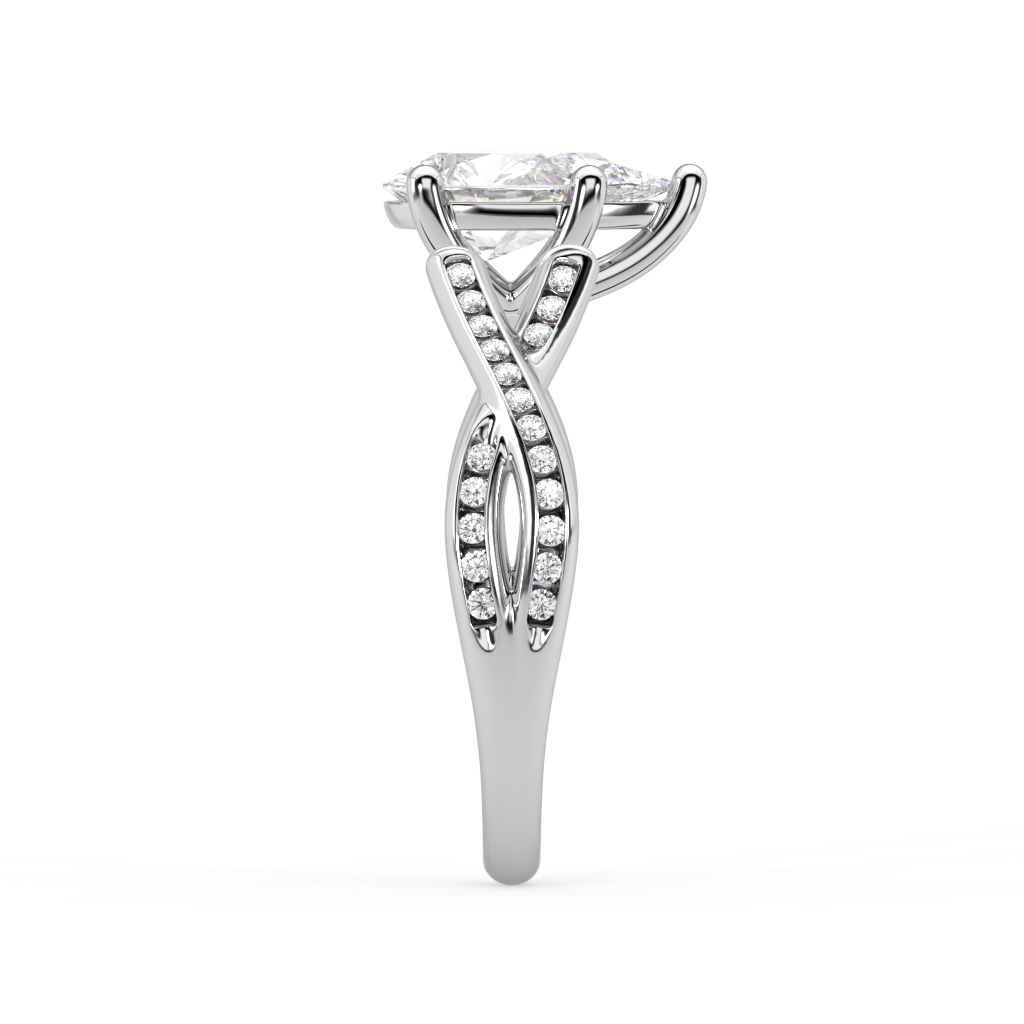 Amèlie Twist lab grown diamond Engagement Ring
