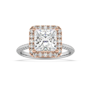 Romy Knife Edge lab grown diamond Engagement Ring