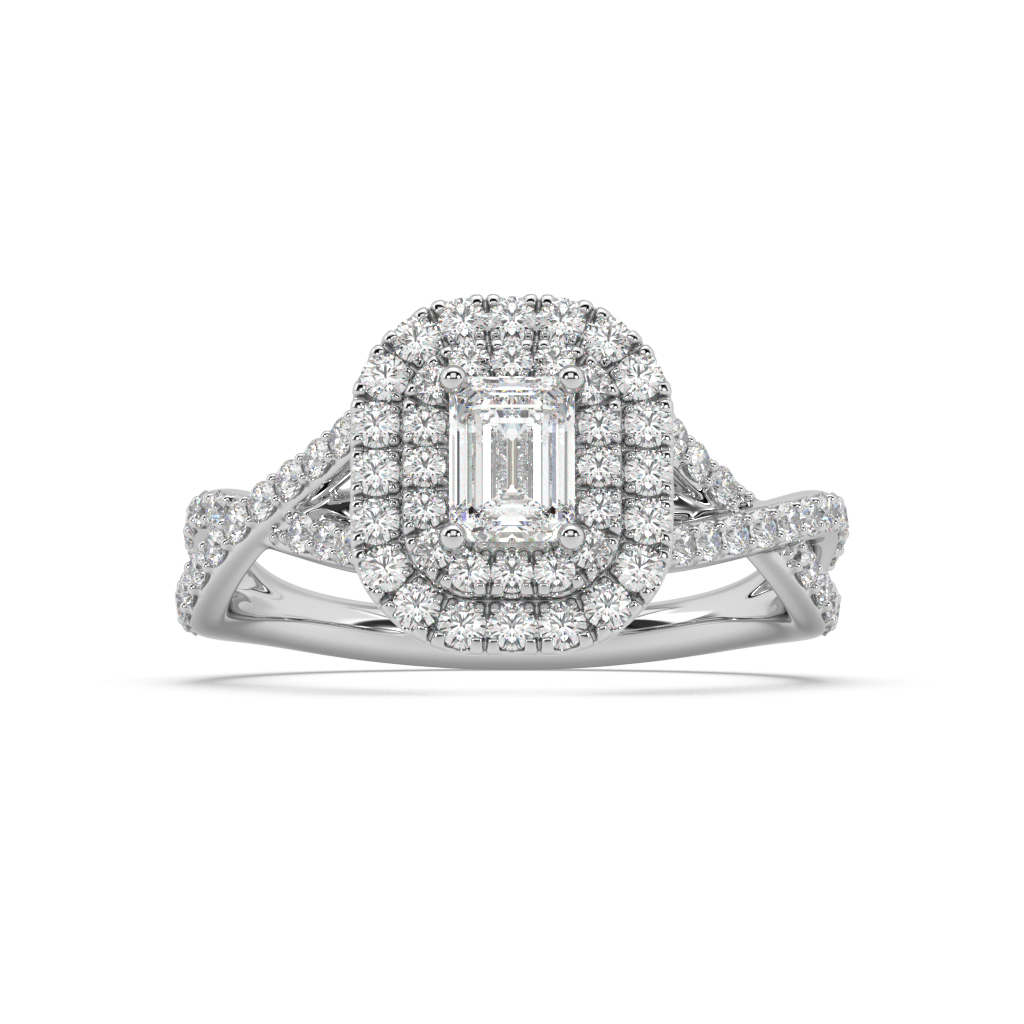 Amèlie Twist lab grown diamond Engagement Ring