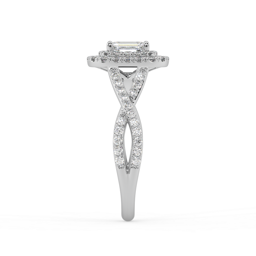 Amèlie Twist lab grown diamond Engagement Ring