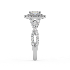 Amèlie Twist lab grown diamond Engagement Ring