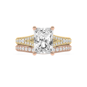 Margot Split lab grown diamond Engagement Ring