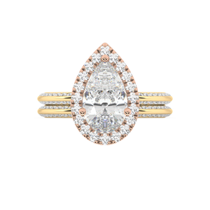 Romy Knife Edge lab grown diamond Engagement Ring