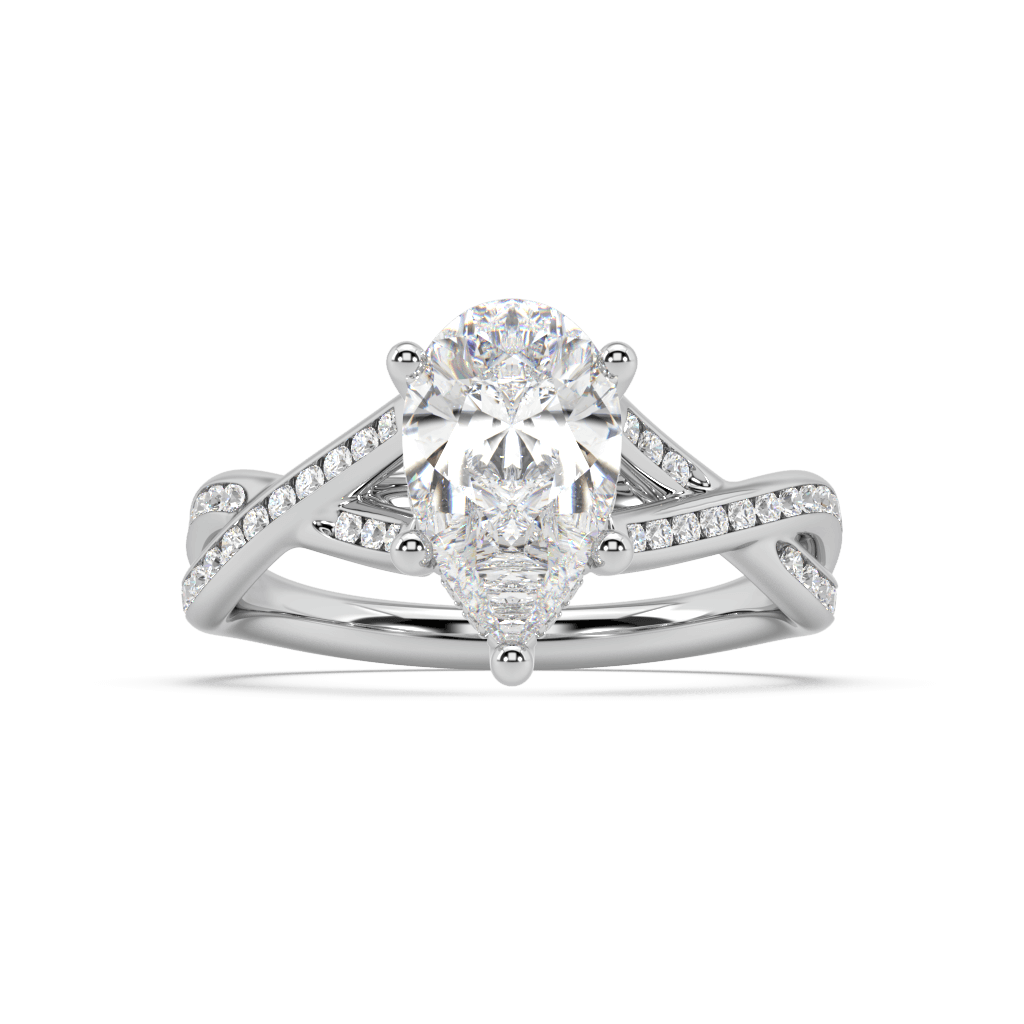 Amelie Lab Grown Diamond Engagement Ring USA