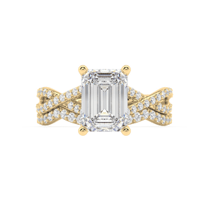 Amelie Diamond Ring - Twist Engagement Ring USA