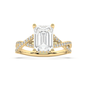 Amelie Diamond Ring - Twist Engagement Ring USA