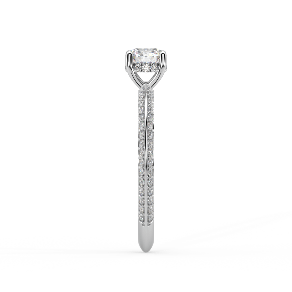 Knife Edge Diamond Ring - Lab Grown Diamond Ring