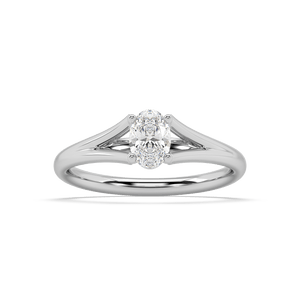 Margot Split lab grown diamond Engagement Ring