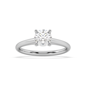 Isabella Cathedral natural mined diamond Engagement Ring