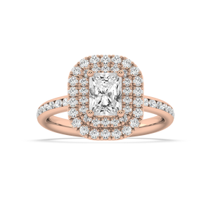 Camille Classic natural mined diamond Engagement Ring