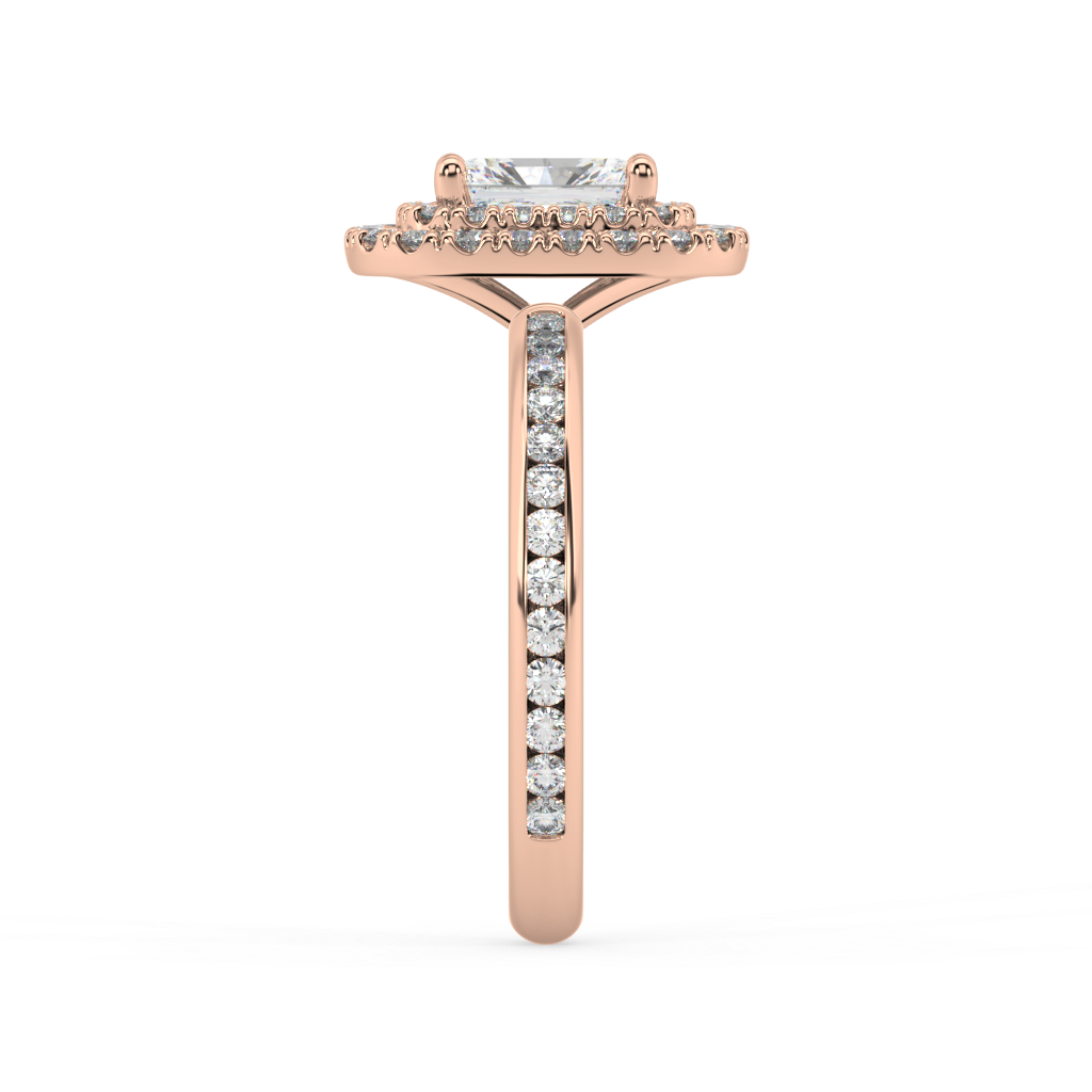 Camille Classic natural mined diamond Engagement Ring