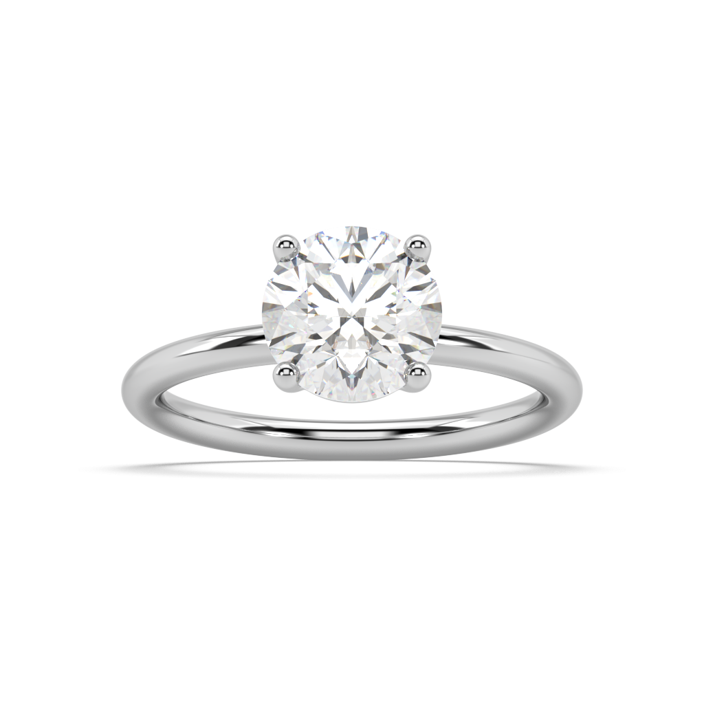 Camille Classic natural mined diamond Engagement Ring