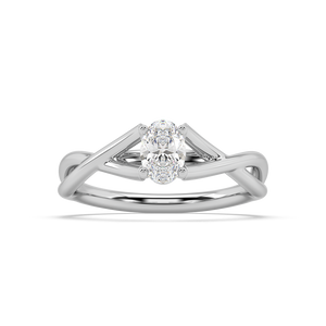 Amèlie Twist lab grown diamond Engagement Ring