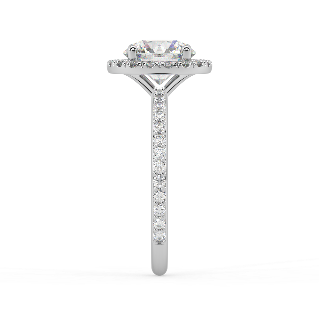 Camille Classic natural mined diamond Engagement Ring