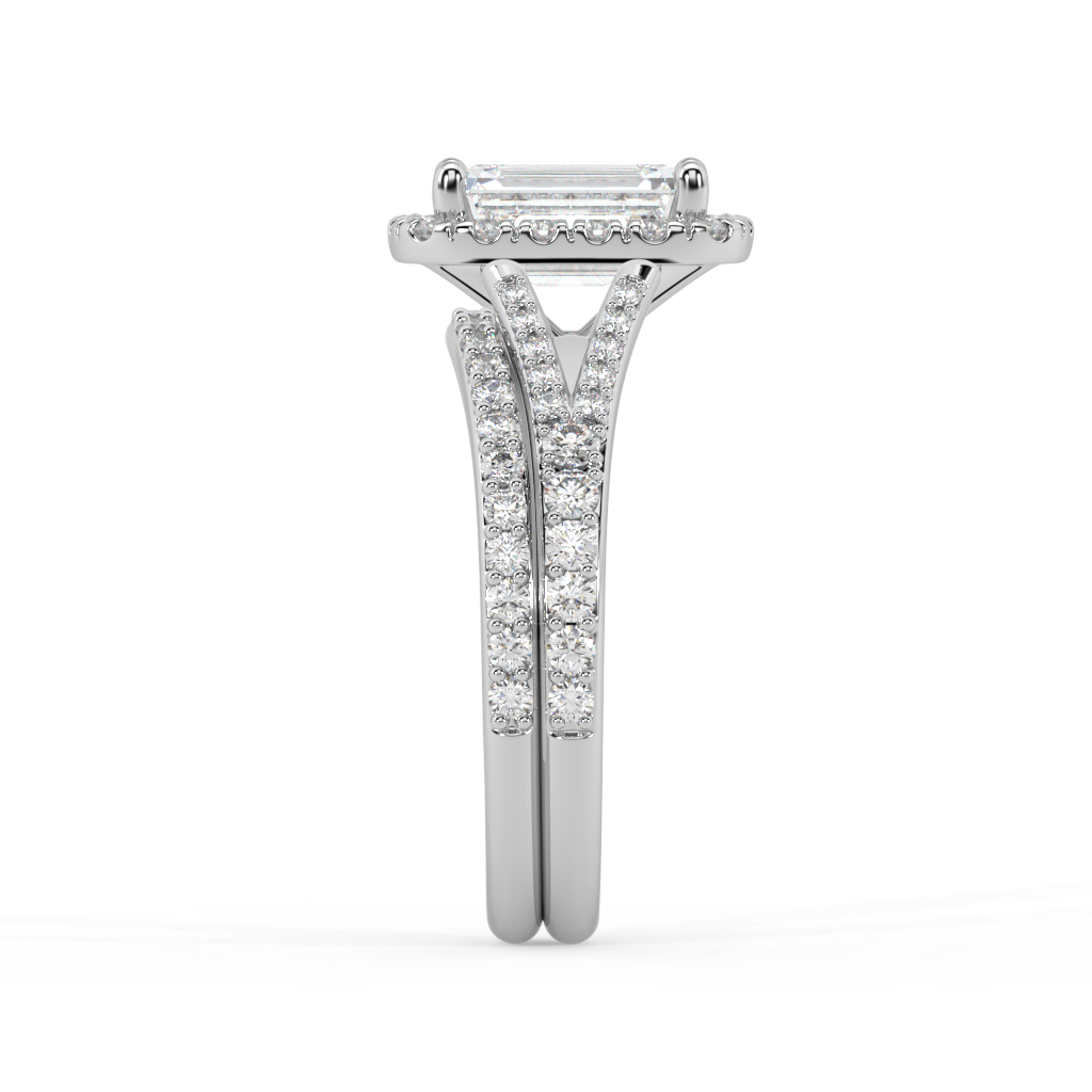 Margot Split lab grown diamond Engagement Ring