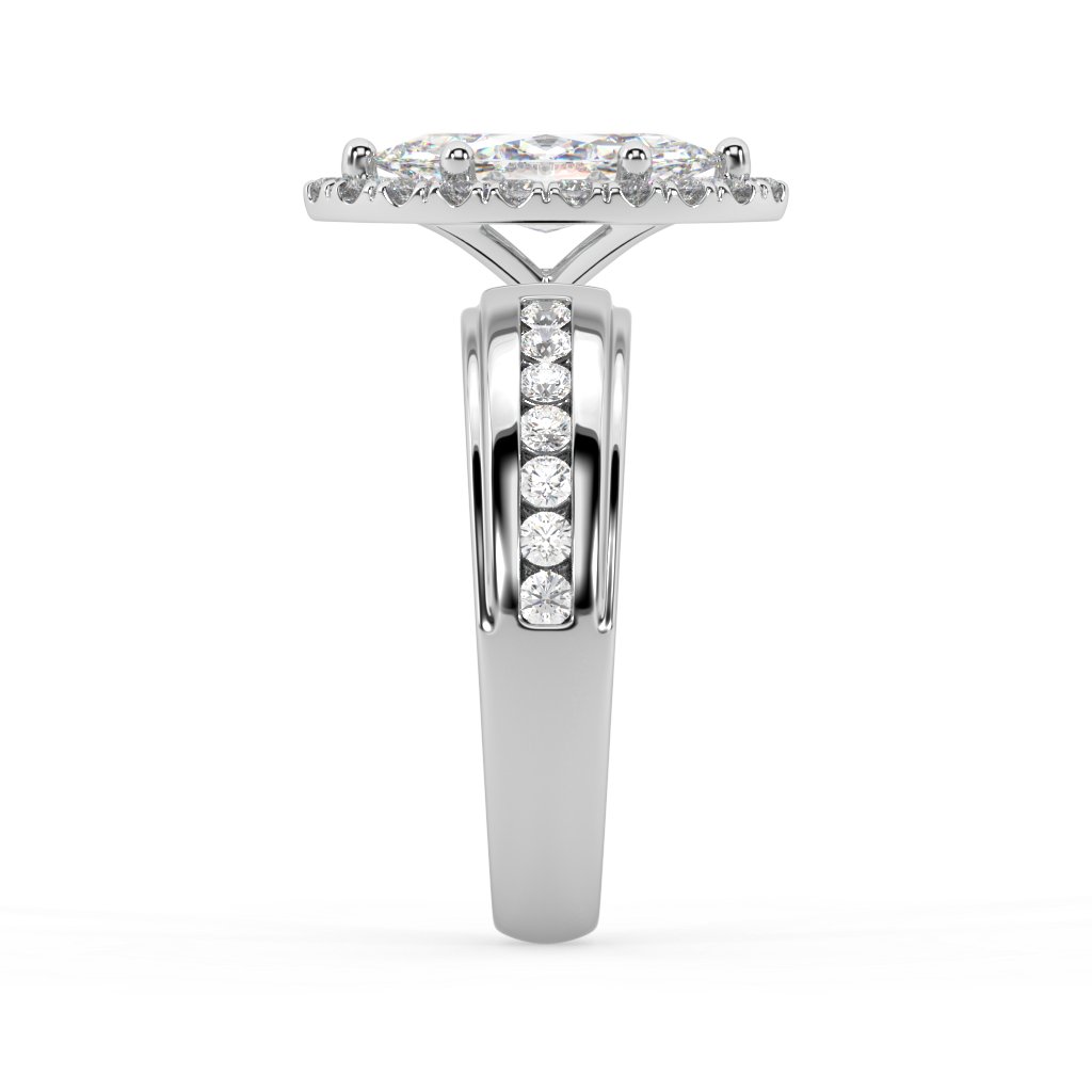 Tiffany Bold lab grown diamond Engagement Ring