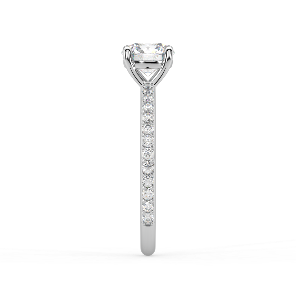 Camille Classic natural mined diamond Engagement Ring