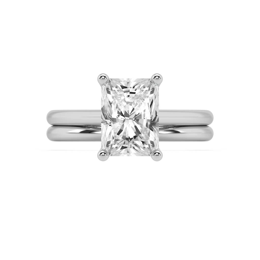 Isabella Cathedral lab grown diamond Engagement Ring