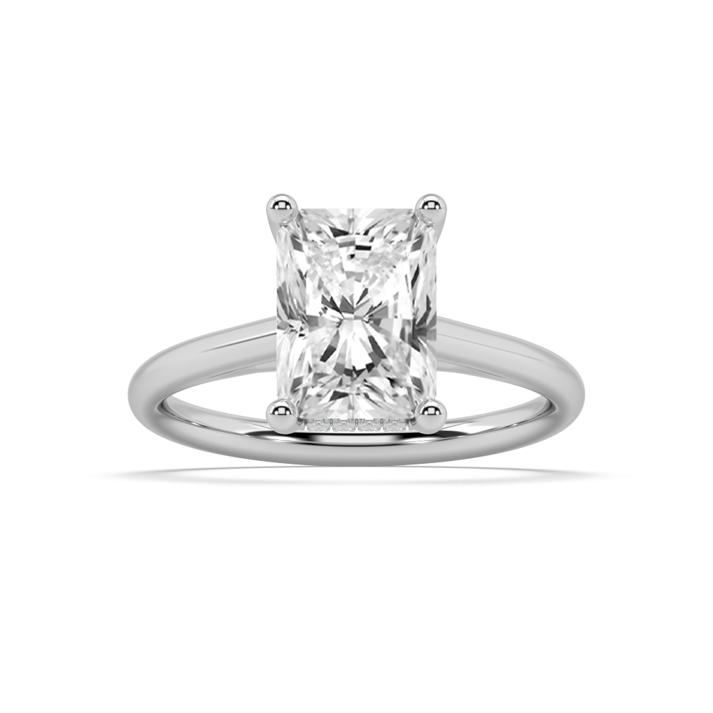 Isabella Cathedral lab grown diamond Engagement Ring