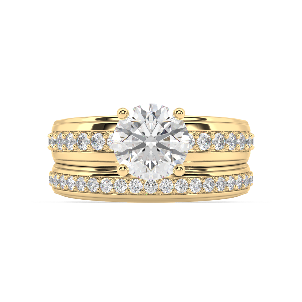 Tiffany Bold lab grown diamond Engagement Ring