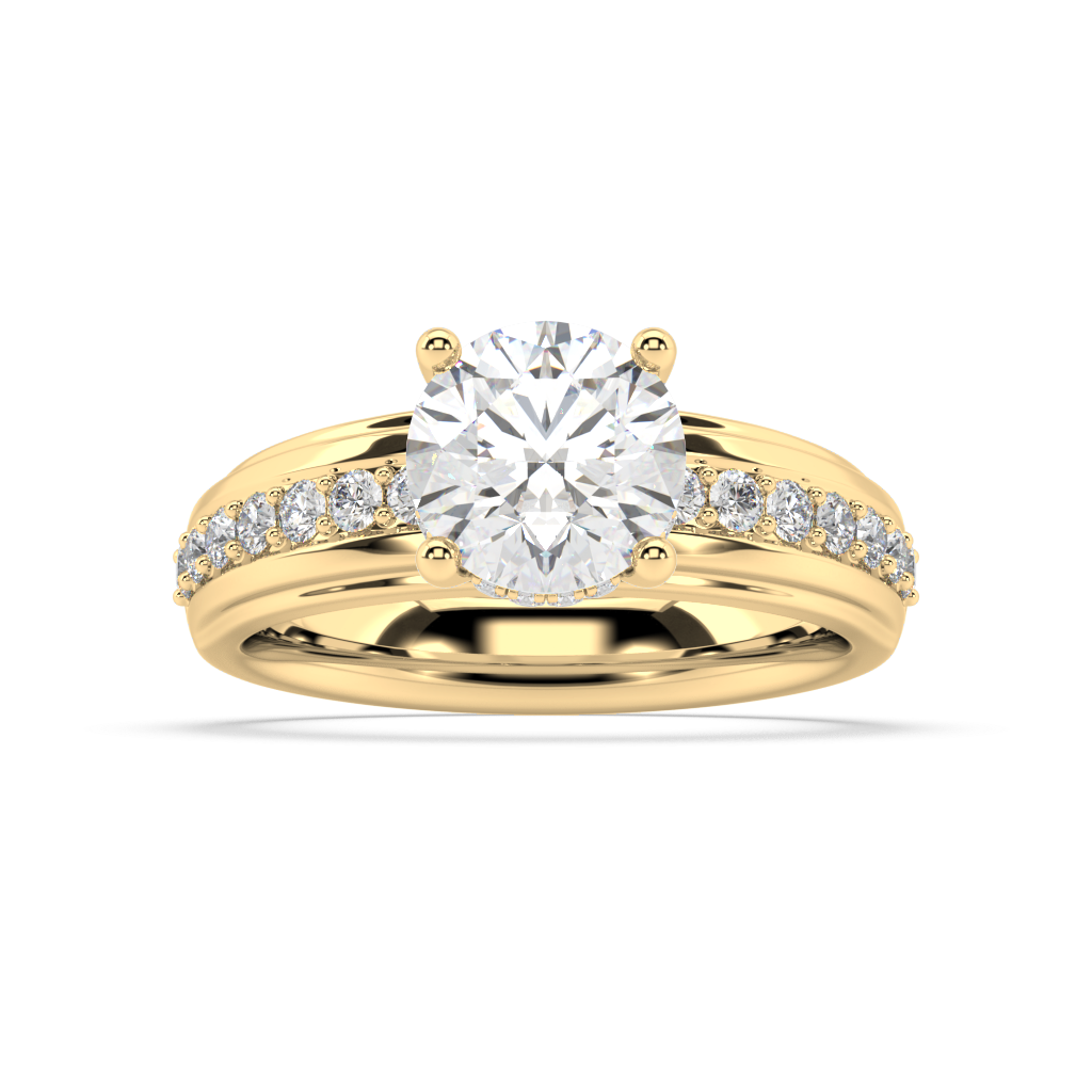 Tiffany Bold lab grown diamond Engagement Ring