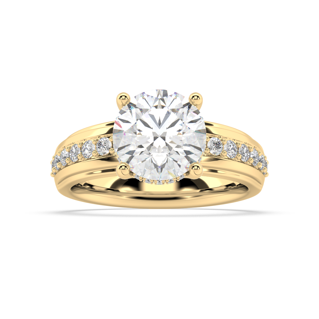 Tiffany Bold lab grown diamond Engagement Ring