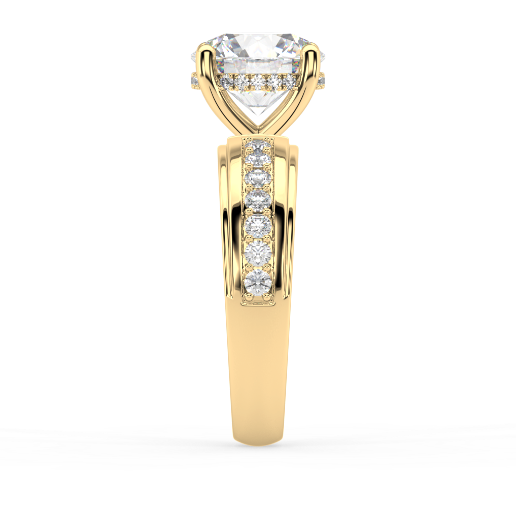 Tiffany Bold lab grown diamond Engagement Ring