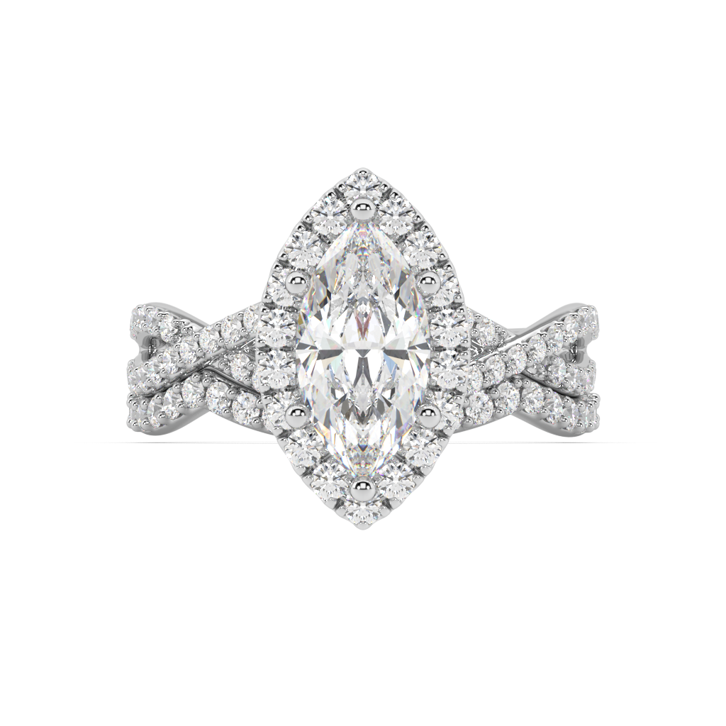 Amèlie Twist lab grown diamond Engagement Ring