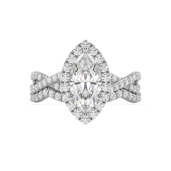 Amèlie Twist lab grown diamond Engagement Ring