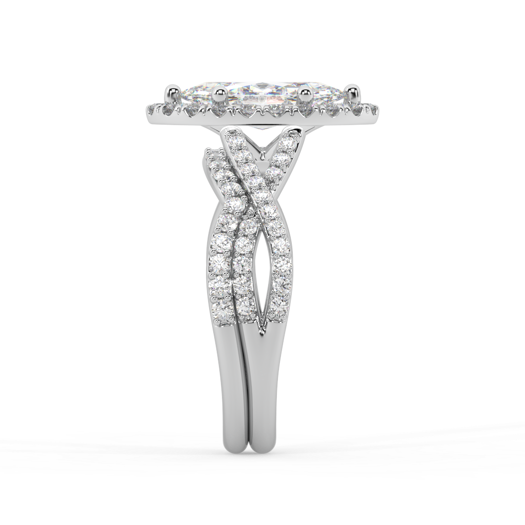 Amèlie Twist lab grown diamond Engagement Ring