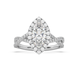 Amèlie Twist lab grown diamond Engagement Ring
